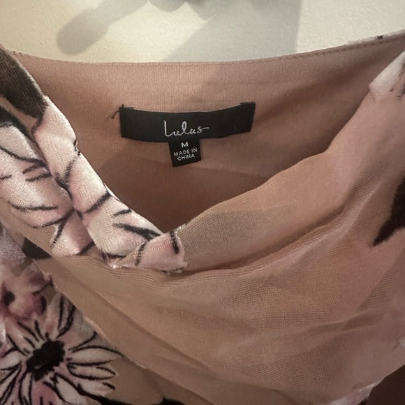 Romance in the Making Mauve Floral Print Velvet Maxi Dress - Picture 8 of 9